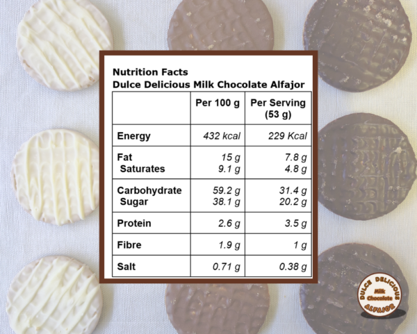 Dulce Delicious Milk Chocolate Alfajor (33 units) - Image 5